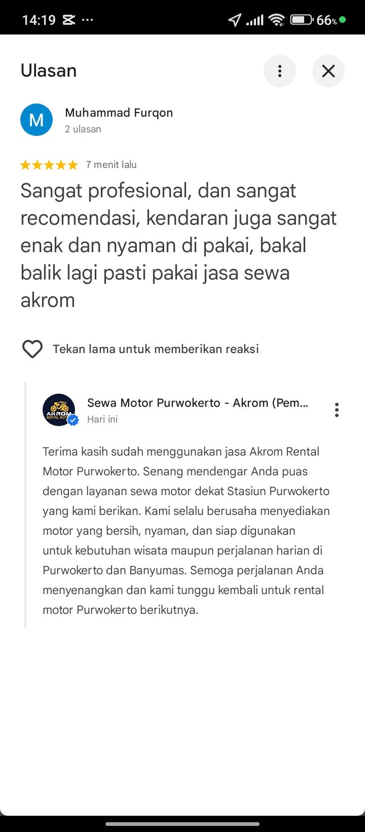 Bukti Serah Terima
